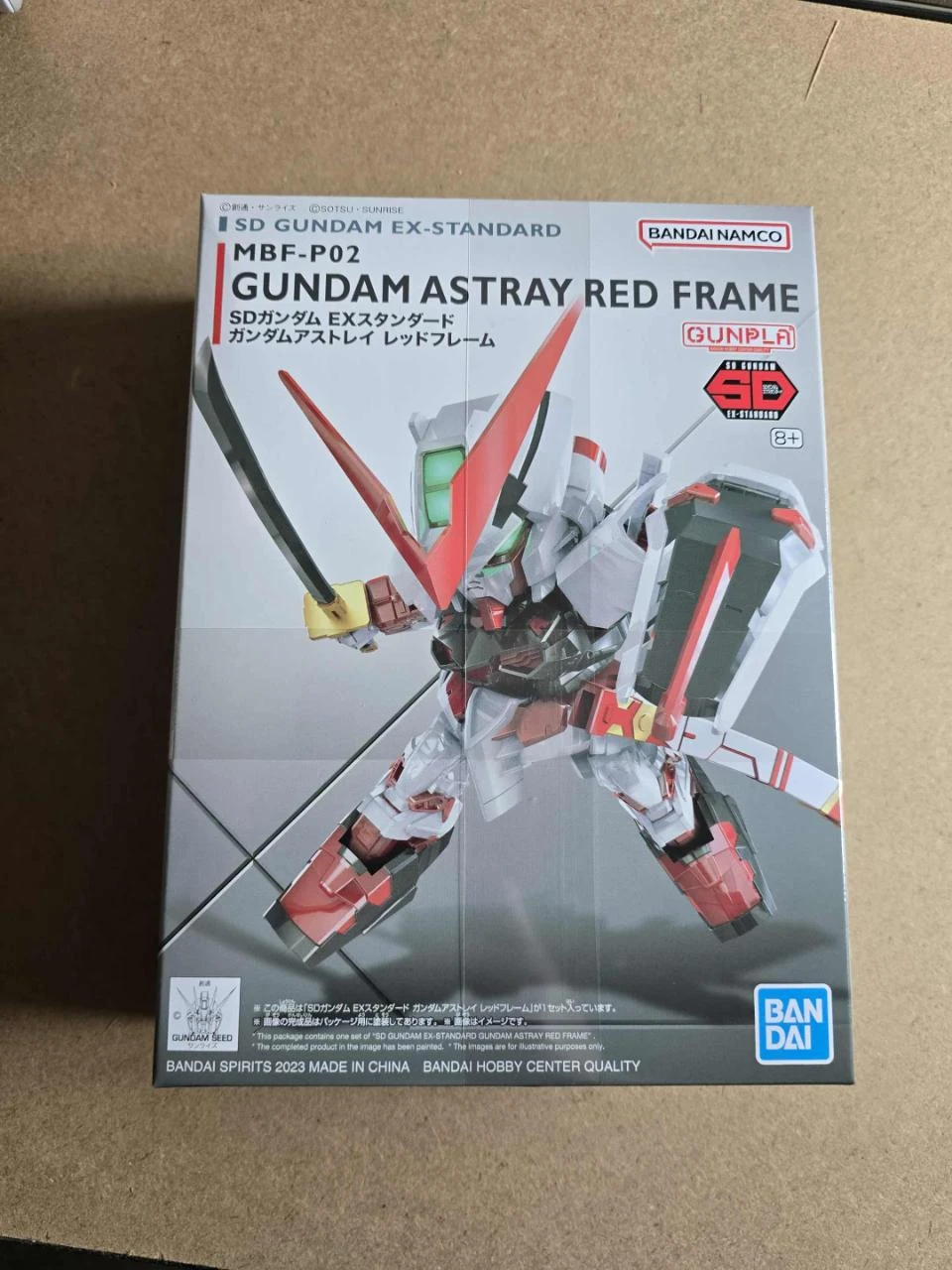 Maquette Gundam Gunpla SD Gundam Astray Red Frame